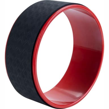vidaXL Yogahjul 30 cm svart och röd