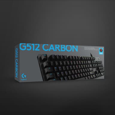Logitech G512 tangentbord för gaming (GX Red-tangenter)