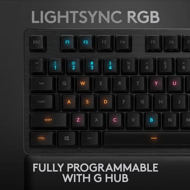 Logitech G513 tangentbord gaming (Romer-G tactile switchar)
