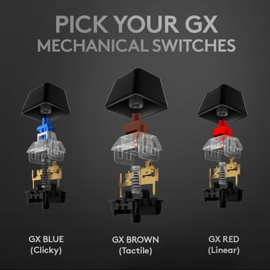 Logitech G513 tangentbord gaming (Romer-G tactile switchar)