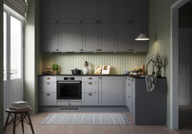 Epoq Shaker Steel Grey lucka till köket 50x70