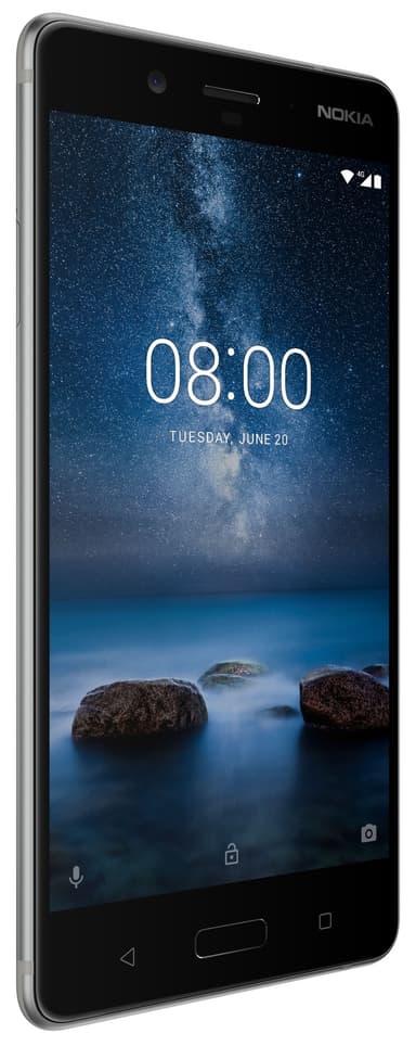 Nokia 8 smartphone (stål)