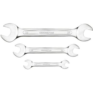 Dubbelskruvnyckelsats 12 delar Gedore RED R05125012
