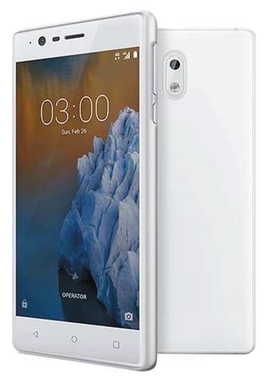 Puro 0.3 Nude Nokia 3.1 fodral (transparent)