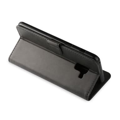 LC.IMEEKE Wallet Case till Samsung Galaxy A8 (2018) - Svart