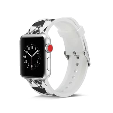 Silicone klockrem för Apple Watch 4 44mm, 3/2/1 42mm - Triangle