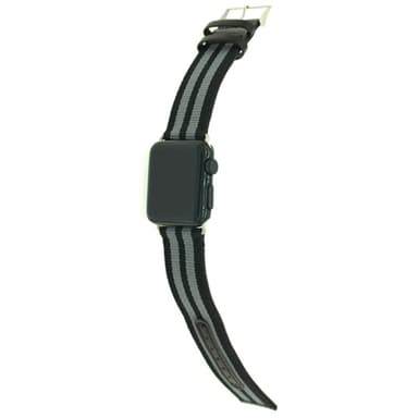 Nylon klockrem för Apple Watch 4 44mm, Serie 3/2/1 42mm Armegrön