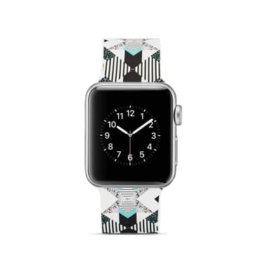 Silicone klockrem för Apple Watch 4 40mm, 3/2/1 38mm - Vertical Stripe