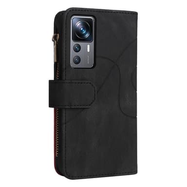 KS Plånboksfodral till Xiaomi 12T / 12T Pro - Svart