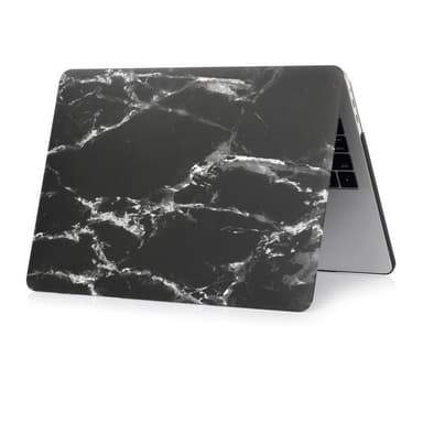 MacBook Air 13.3 A1932 (2018) + Retina-modellen Skal - Marmor Svart