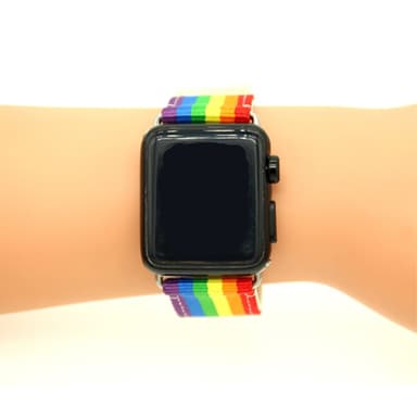 Nylon Rem för Apple Watch 3/2/1 38mm - Pride