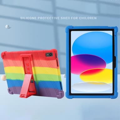 För iPad 10.9 (2022) mjukt silikon skyddande fodral