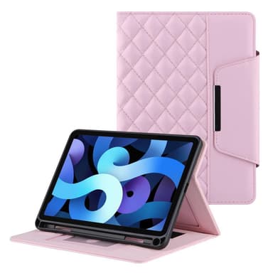 För iPad 10.2 (2021)/(2020)/(2019) Vikbart fodral - Rosa