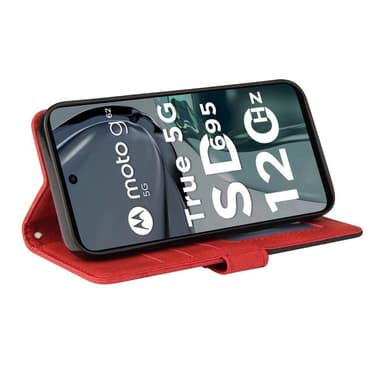 KT Plånboksfodral till Motorola Moto G62 - Röd