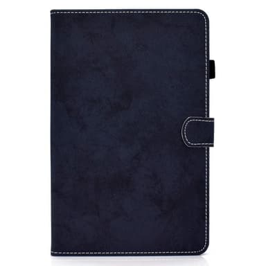 För iPad 10.9 2022 Vikbart fodral korthållare - Mörkblå