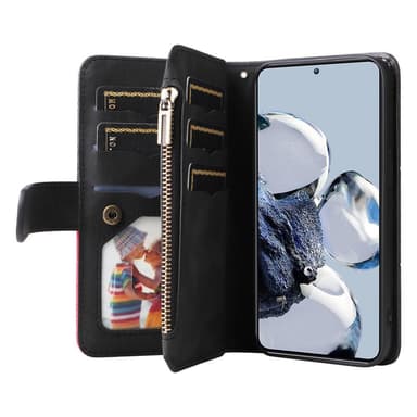 KS Plånboksfodral till Xiaomi 12T / 12T Pro - Svart