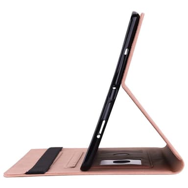 Apple iPad 10.9 2022 Vikbart fodral korthållare Fjäril - Rosa