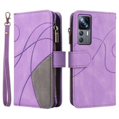 KS Plånboksfodral till Xiaomi 12T / 12T Pro - Lila