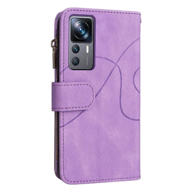 KS Plånboksfodral till Xiaomi 12T / 12T Pro - Lila