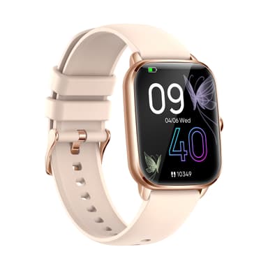 Bluetooth-klocka Rose guld