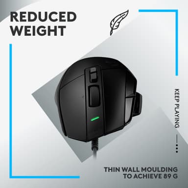 Logitech G502 X trådbunden gamingmus (svart)