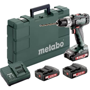 Metabo BS 18 L Set Borrskruvdragare batteri 18 V 2 Ah