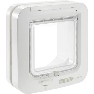 Husdjurslucka SureFlap Mikrochip Cat door Vit 1 st