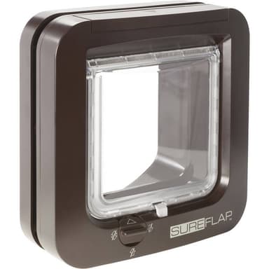 #####Katzenklappe SureFlap Mikrochip Cat door Brun 1 st