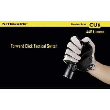 NiteCore CU6 Chameleon LED Ficklampa batteri 440 lm 400