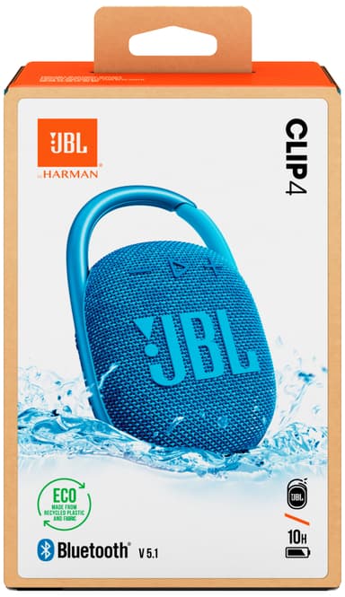 JBL Go 3 Eco bärbar högtalare (blå)