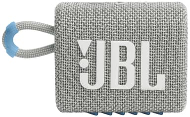 JBL Go 3 Eco bärbar högtalare (vit)