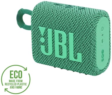 JBL Go 3 Eco bärbar högtalare (grön)