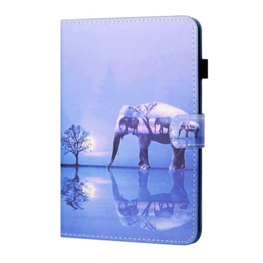 Till iPad 10.2 (2021)/(2020)/(2019) Vikbart fodral, ställ - Elephant
