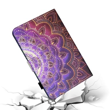Till iPad 10.2 (2021)/(2020)/(2019) Vikbart fodral, ställ - Mandala