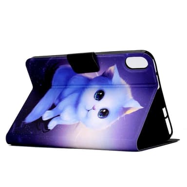 Apple iPad 10.9 2022 Vikbart fodral korthållare - Katt