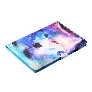 Till iPad 10.2 (2021)/(2020)/(2019) Vikbart fodral, ställ - Wolf
