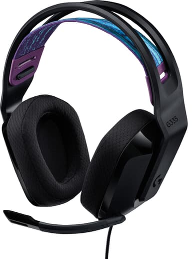Logitech G335 gamingheadset (svart)
