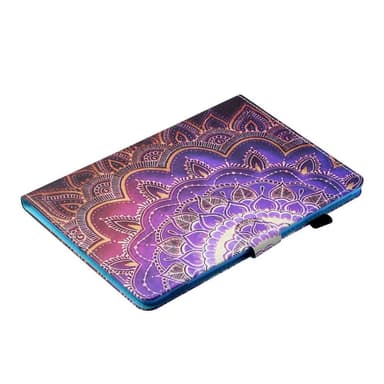 Till iPad 10.2 (2021)/(2020)/(2019) Vikbart fodral, ställ - Mandala