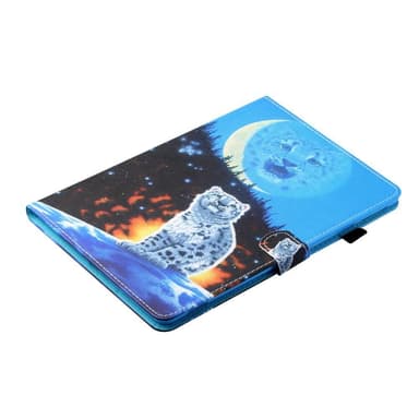 Till iPad 10.2 (2021)/(2020)/(2019) Vikbart fodral, ställ - Tiger