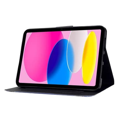 Apple iPad 10.9 2022 Vikbart fodral korthållare - 3 Giraffer
