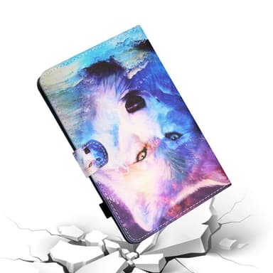 Till iPad 10.2 (2021)/(2020)/(2019) Vikbart fodral, ställ - Wolf