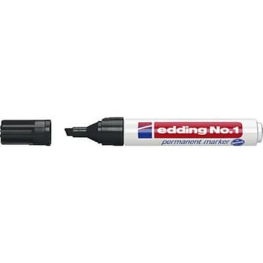 Edding Permanent bläckpenna edding No.1 Svart