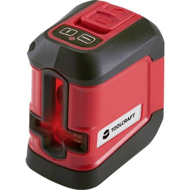 TOOLCRAFT CL8 Korslinjelaser inkl. stativ,