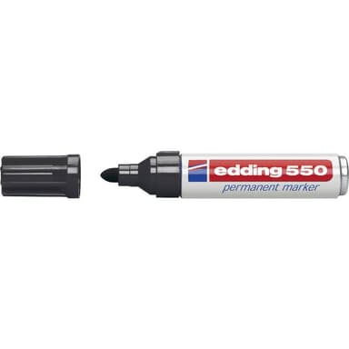 Edding Permanent bläckpenna edding 550 Svart