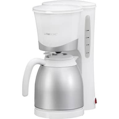 Clatronic KA 3327 Kaffebryggare Vit Kapacitet Koppar=10