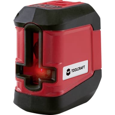 TOOLCRAFT CL8 Korslinjelaser inkl. stativ,