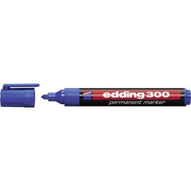 Edding Permanent bläckpenna edding 300 Mörkblå