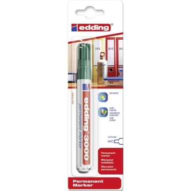 Edding Permanent bläckpenna edding 3000 Grön