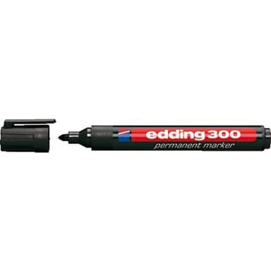 Edding Permanent bläckpenna edding 300 Svart