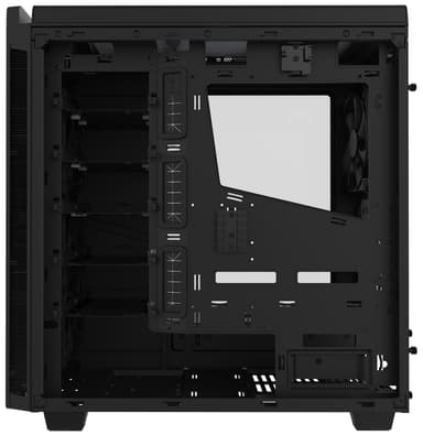 NZXT H440W 2017 datorchassi (matt svart/fönster)